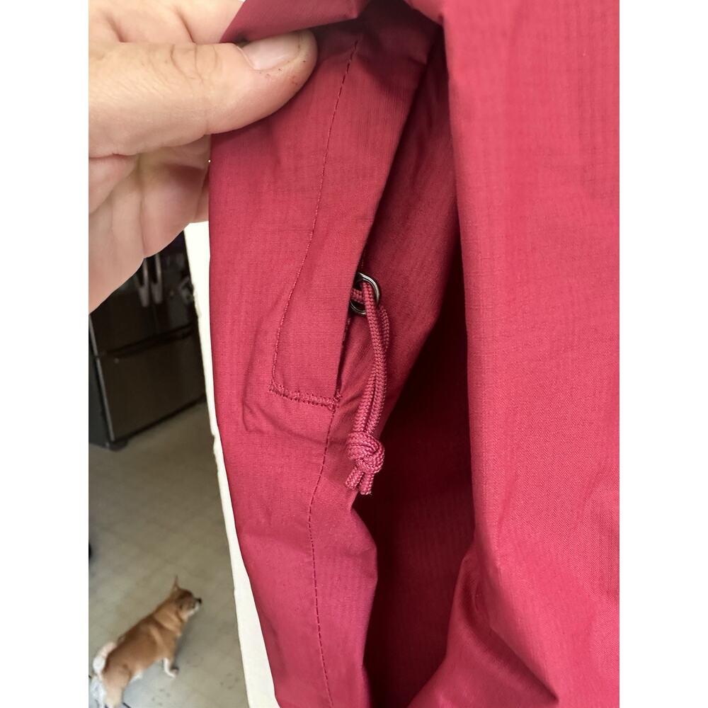 The North Face DryVent Jacket Womens Medium Raspberry Pink Hooded Windbreaker - Picture 4 of 9